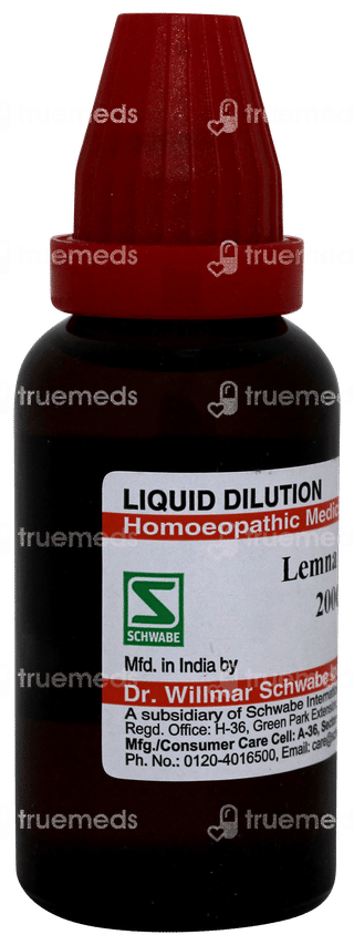 Dr Willmar Schwabe Lemna Minor 200ch Dilution 30ml