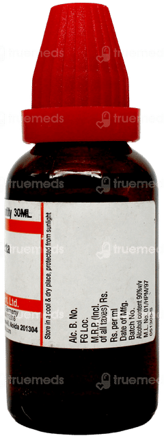 Dr Willmar Schwabe Clematis Erecta 30ch Dilution 30ml