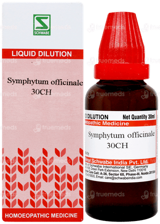 Dr Willmar Schwabe Symphytum Officinale 30ch Dilution 30ml