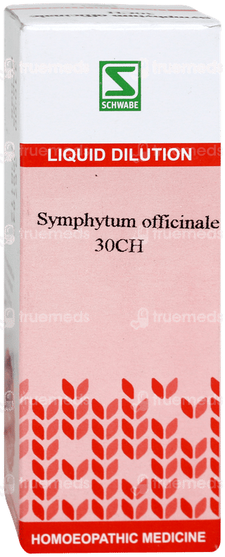 Dr Willmar Schwabe Symphytum Officinale 30ch Dilution 30ml