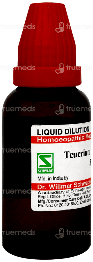 Dr Willmar Schwabe Teucrium Marum Verum 30ch Dilution 30ml