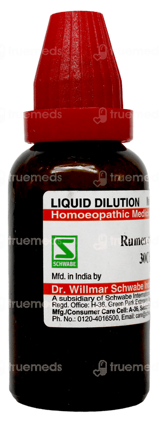 Dr Willmar Schwabe Rumex Crispus 30ch Dilution 30ml