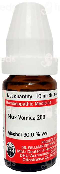 Dr Willmar Schwabe Nux Vomica 200 Dilution 10 Ml