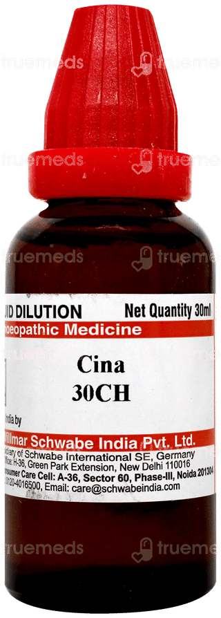Dr Willmar Schwabe Cina 30ch Dilution 30ml