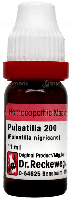 Dr Reckeweg Pulsatilla 200 Dilution 11ml