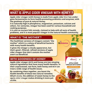 St Botanica Apple Cider Vinegar With Mother Vinegar 500Ml