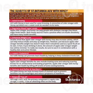 St Botanica Apple Cider Vinegar With Mother Vinegar 500Ml