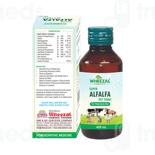 Wheezal Super Alfalfa Tonic 450ml