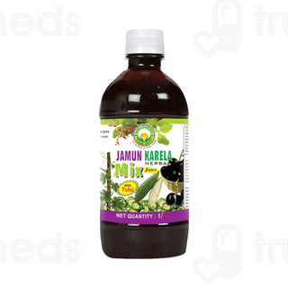 Basic Ayurveda Jamun Karela Herbal Mix Juice 1000ml