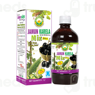 Basic Ayurveda Jamun Karela Herbal Mix Juice 1000ml