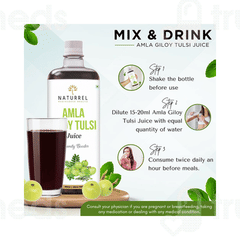 Naturrel Amla Giloy Tulsi Juice 1000ml