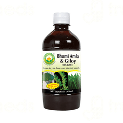 Basic Ayurveda Bhumi Amla & Giloy Mix Juice 450Ml