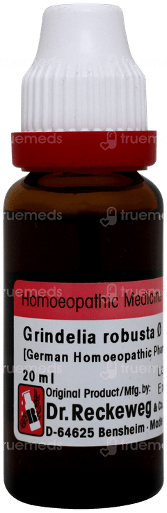 Dr Reckeweg Grindelia Robusta Q Mother Tincture 20ml