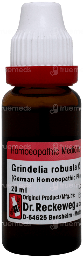 Dr Reckeweg Grindelia Robusta Q Mother Tincture 20ml