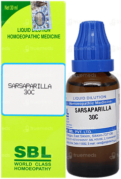 Sbl Sarsaparilla 30c Dilution 30ml