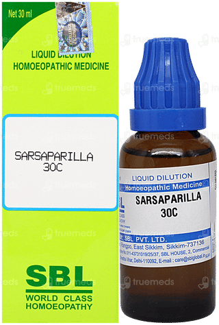 Sbl Sarsaparilla 30c Dilution 30ml