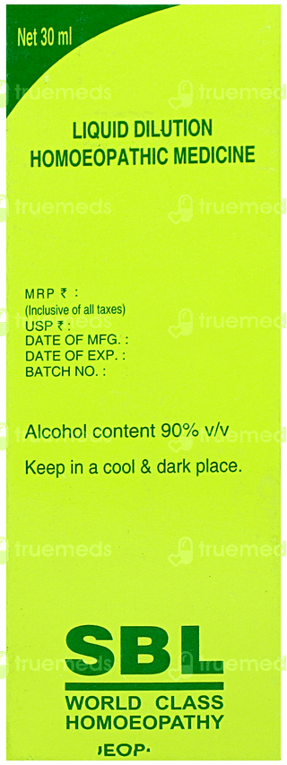 Sbl Sarsaparilla 30c Dilution 30ml