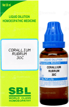 Sbl Corallium Rubrum 30c Dilution 30ml