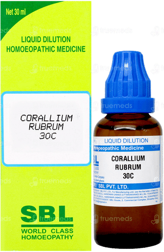 Sbl Corallium Rubrum 30c Dilution 30ml
