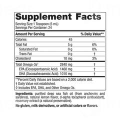 Nordic Naturals Ultimate Omega 2840mg Lemon 119ml