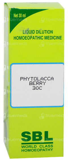 Sbl Phytolacca Berry 30c Dilution 30ml