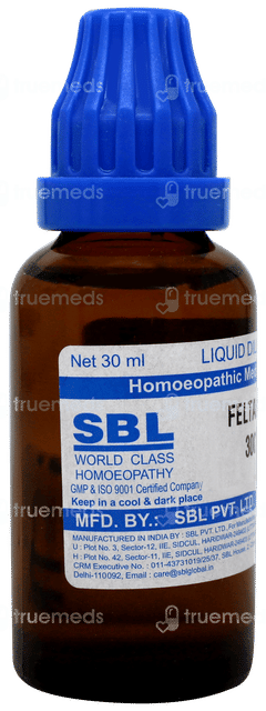 Sbl Fel Tauri 30c Dilution 30ml