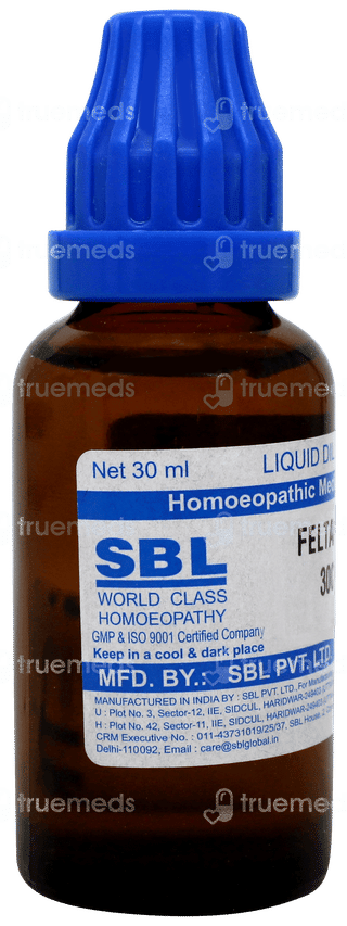 Sbl Fel Tauri 30c Dilution 30ml