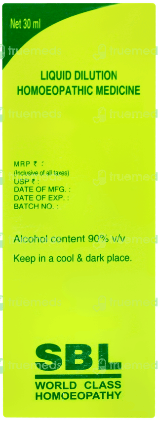 Sbl Thiosinaminum 30c Dilution 30ml