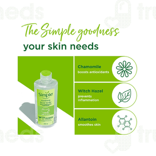 Simple Kind To Skin Soothing Facing Toner 200ml