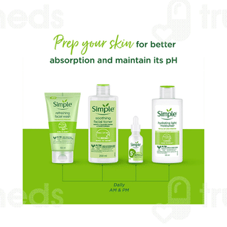 Simple Kind To Skin Soothing Facing Toner 200ml