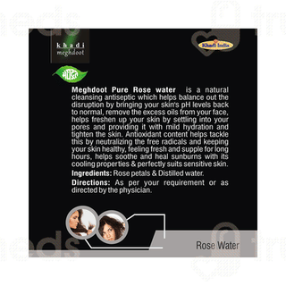 Khadi Meghdoot Rose Water 210ml