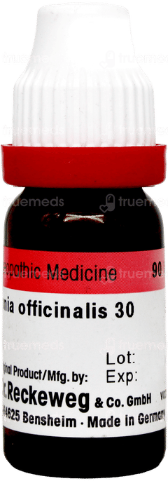 Dr Reckeweg Paeonia Officinalis 30 Dilution 11ml