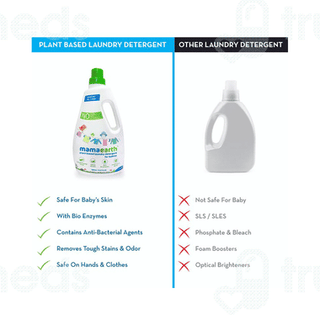 Mamaearth Plant Based Laundry Detergent For Babies 1000ml