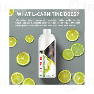 mb l carnitine MUSCLEBLAZE Liquid L-Carnitine 1100 mg, Helps Convert Fat into Energy Price  in India main image 1