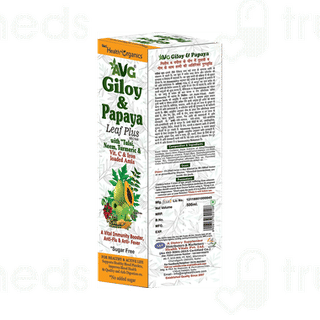 Avg Giloy & Papaya Leaf Plus Nectar Sugar Free Juice 500ml