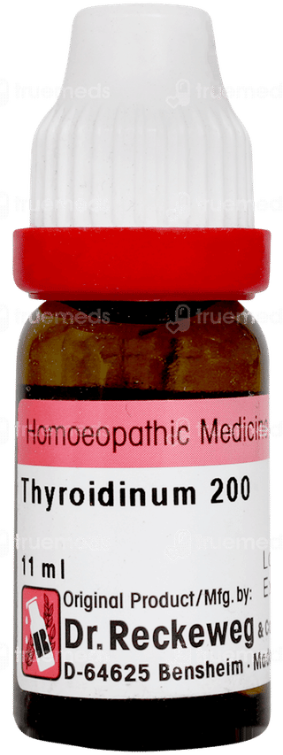 Dr Reckeweg Thyroidinum 200 Dilution 11ml