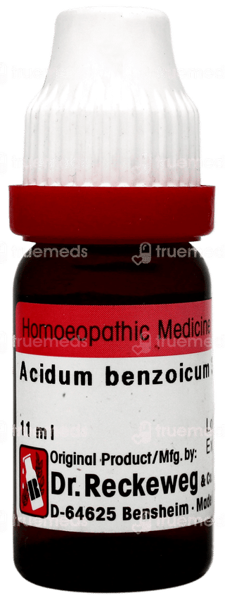 Dr Reckeweg Acidum Benzoicum 30 Dilution 11ml