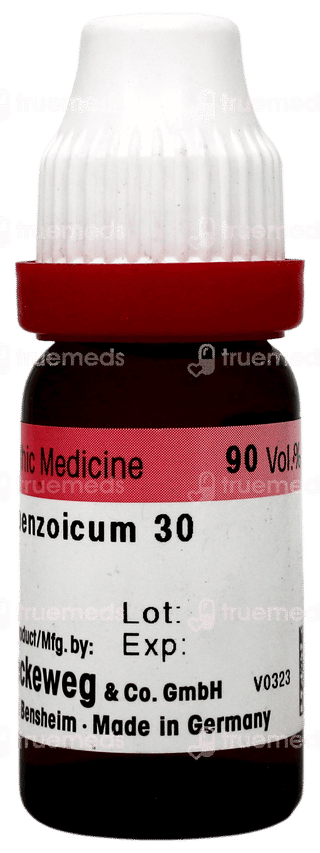 Dr Reckeweg Acidum Benzoicum 30 Dilution 11ml
