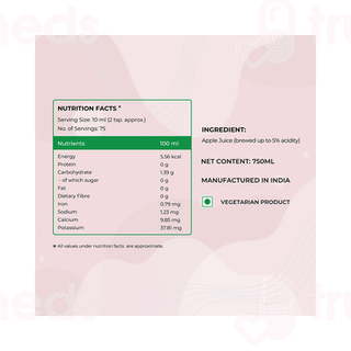 Nutrabay Apple Cider With Mother Of Vinegar 750ml