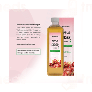Nutrabay Apple Cider With Mother Of Vinegar 750ml
