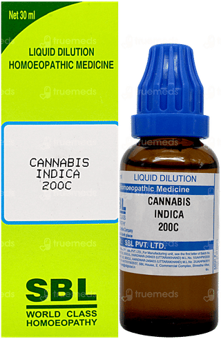 Sbl Cannabis Indica 200C Dilution 30Ml