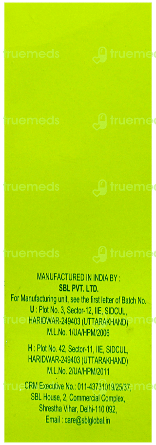 Sbl Cannabis Indica 200C Dilution 30Ml
