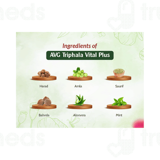 Avg Triphala Vital Plus Sugar Free 1000ml