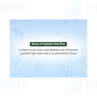 Avg Triphala Vital Plus Sugar Free 1000ml