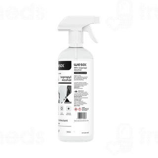 Wesol Ipa Crystal Clear & Pure Isopropyl Alcohol 500ml