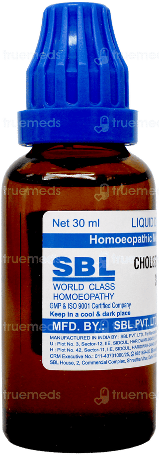 Sbl Cholesterinum 30c Dilution 30ml