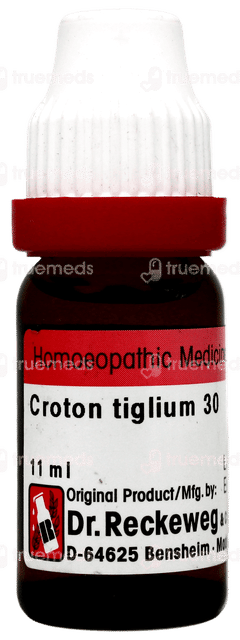 Dr Reckeweg Croton Tiglium 30 Dilution 11ml