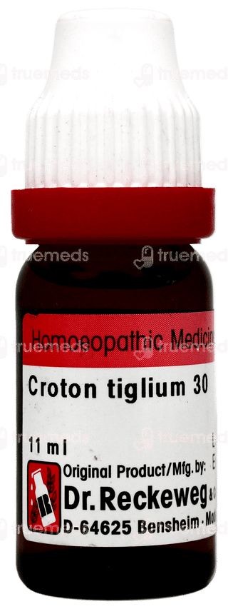 Dr Reckeweg Croton Tiglium 30 Dilution 11ml