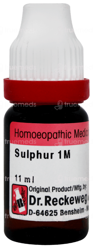 Dr Reckeweg Sulphur 1m Dilution 11ml