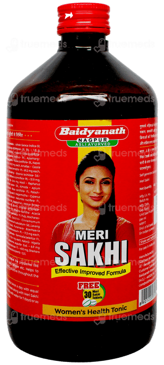 Baidyanath Meri Sakhi Liquid 450ml With Meri Sakhi Tablet 30 Free